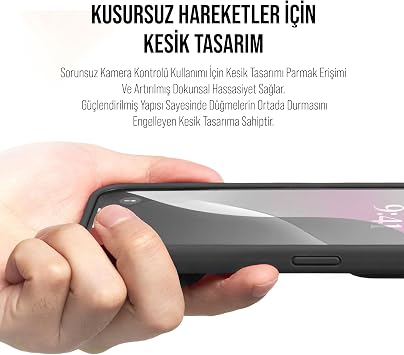 Babylonian iPhone Case Thin Liquid Silicone 3 Layer Fully Coated Soft Gel Rubber Case Cover, Anthracite Black (iPhone 11 Pro Max) (50)