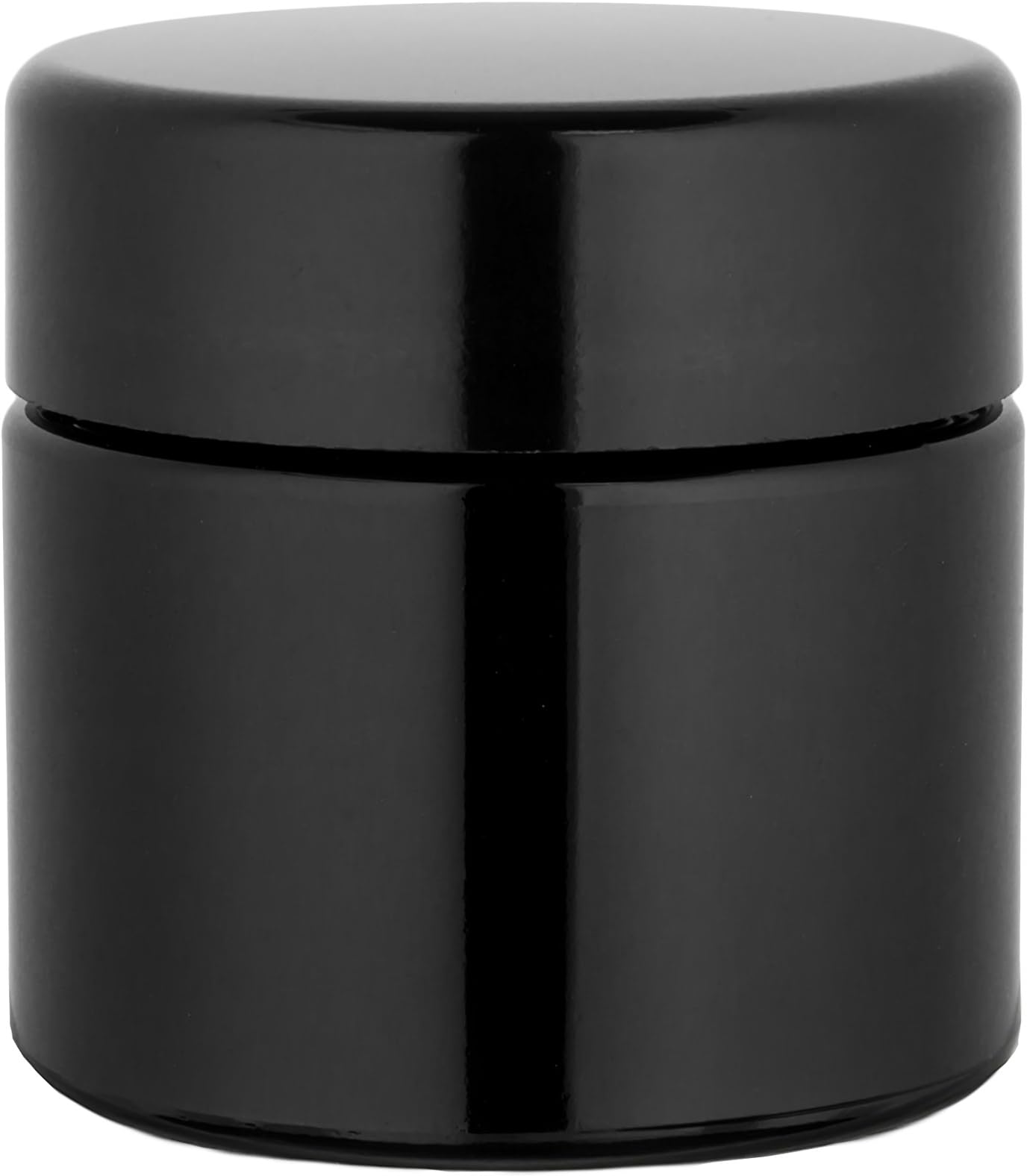 Miron Glass Quarter Sealed Smell Proof Refillable UV Glass Herb Jar, 100 ml
