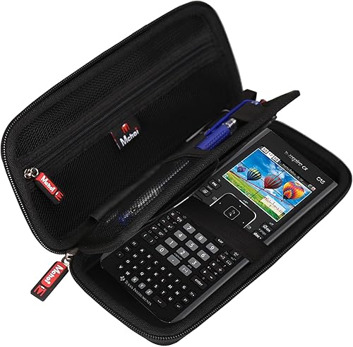 Mchoi Estuche rígido adecuado para calculadora gráfica Texas Instruments TI-84 Plus CETI-83 PlusTI-84 Plus CETI-83 PlusCasio fx-9750GIII, bolsillo