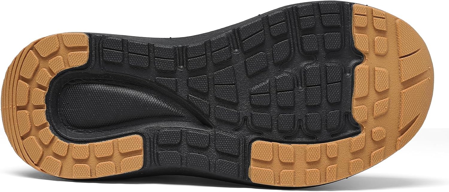 Kids Wide Toe Box Slip On Sneakers - Orthopedic Walking Running Shoes for Boys & Girls - Arch Support Lightweight Athletic Tennis Shoes for Youth - Image 4