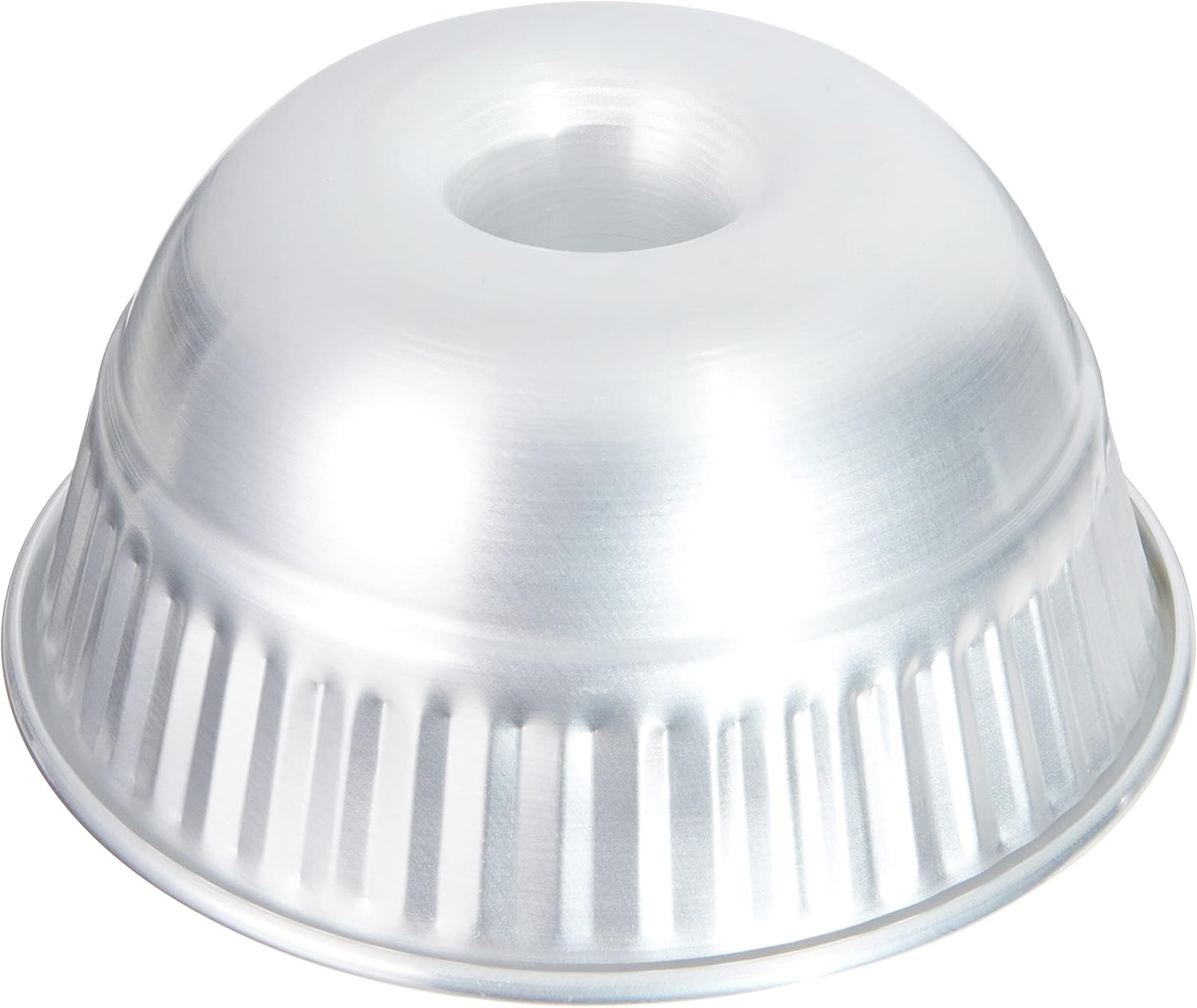 Pentole Agnelli Family Cooking Pastry Pudding Mould with Tube, Diameter 14 cm, Grey, One Size