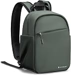 K&F Concept Camera Backpack, Lightweight Camera Bag for Photographers, Portable Photography Bag Compatible with Canon/Nikon/Sony - Green
