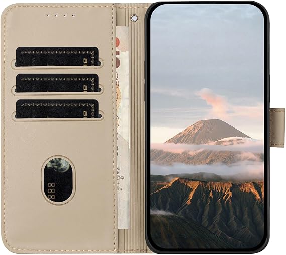 Compatible with Google Pixel 10A Case, Notebook Type, 3D Triangular Pattern, Pixel 10a Cover, Google Pixel 10a Case, Stand Function, Card Storage, Pixel 9a Mobile Cover, Pixel 10a Mobile Case