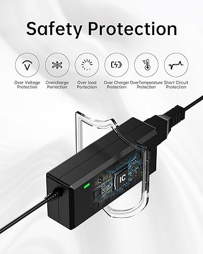 Miniatura 7 de WUKUR Cargador USB C de 65 W para NOCO UltraSafe Jump Starter compatible con NOCO Boost X GBX45 GBX55 GBX75 GBX155 y Boost Air AX65 UltraSafe