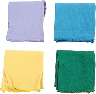 4 pares de Protección Solar Antideslizantes de Dedo para Exteriores Pack de Colores Amarillo Verde Azul y Morado Resistentes Rayos UV Cómodos y Duraderos