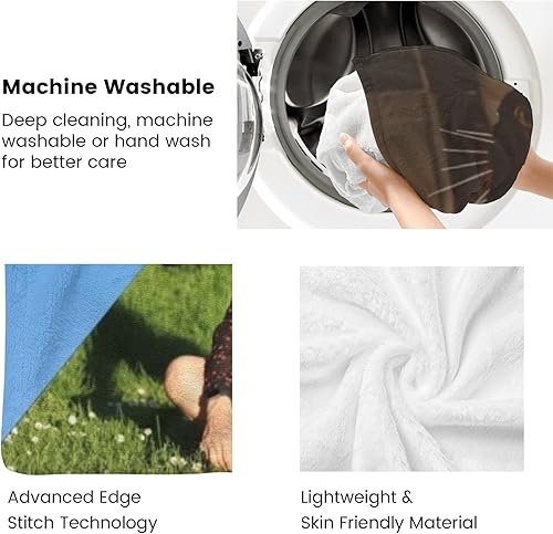 Miniatura 7 de Regalo para mamá, esposa, manta personalizada con 6 fotos, manta personalizada con imagen para familia, amigo, padre, madre, Navidad, cumpleaños,