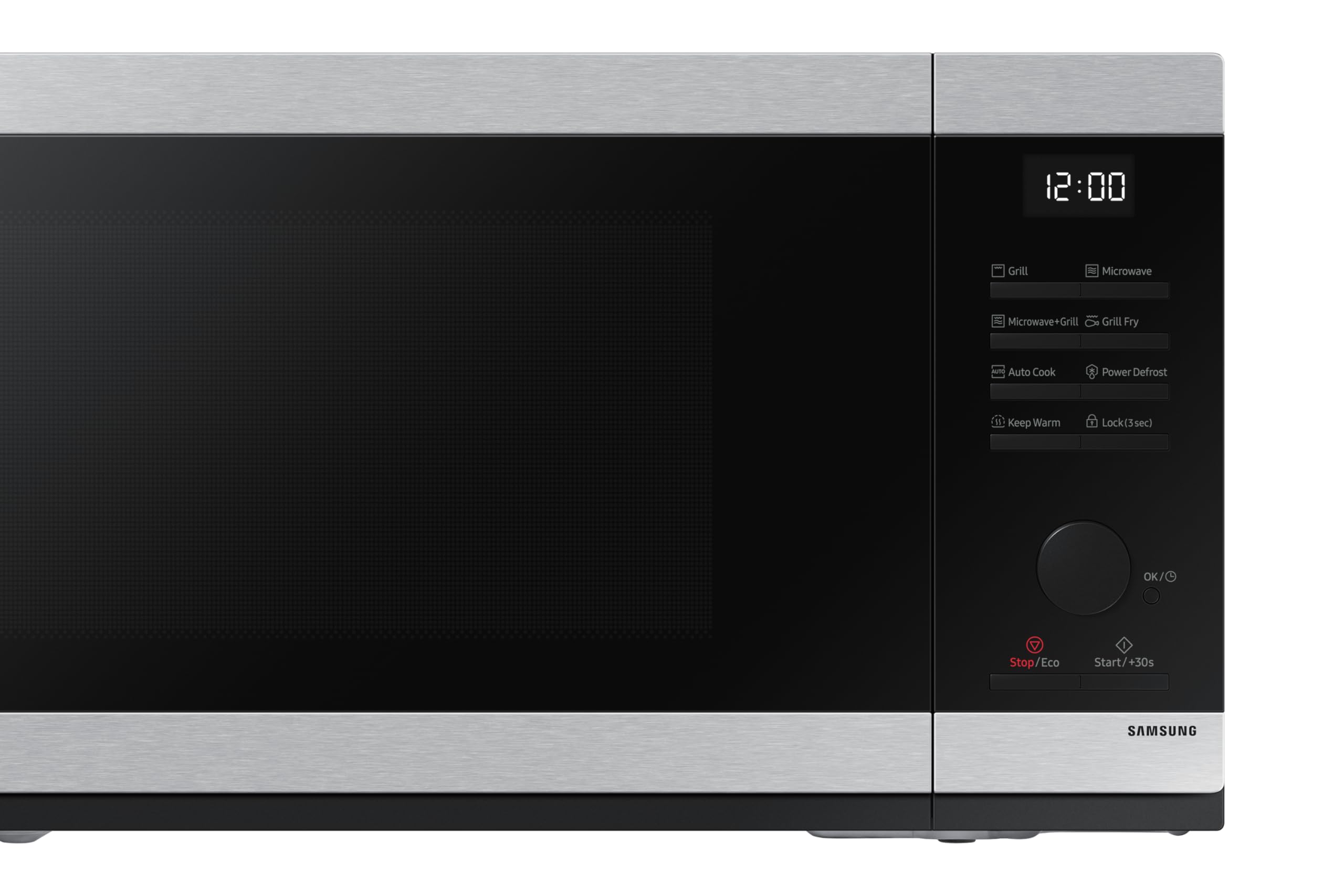 Samsung Microondas con Grill 32L 900W Gran Capacidad Negro MG32DG4524CTE1