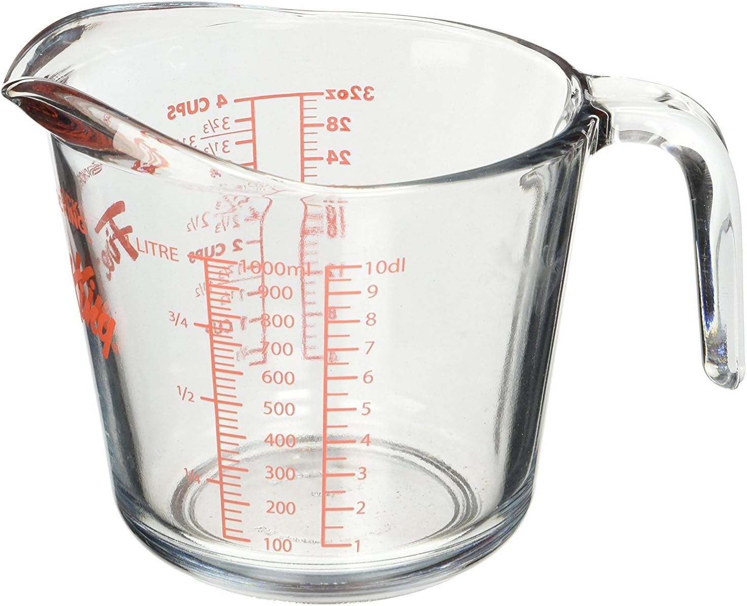 Fire-King Measuring Cup, Glass, 4-Cup