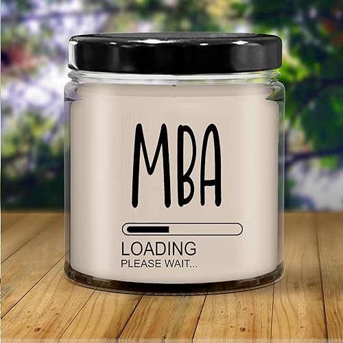 Miniatura 4 de Regalos de graduación de MBA para estudiantes de MBA, regalos de MBA Vela de doctorado para estudiantes de MBA Cargando divertidos regalos de