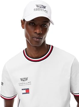 Tommy Hilfiger F1 Drivers 77 Cap, White One Size