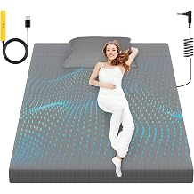 Grounding Sheets Queen, 90% Organic Cotton+10% Pure Silver Organic Fitted Grounded Sheet for Improved Sleep, Pain Relief - Earth Connected Bedding Gray, 60.1 * 80.3 * 15.2inch