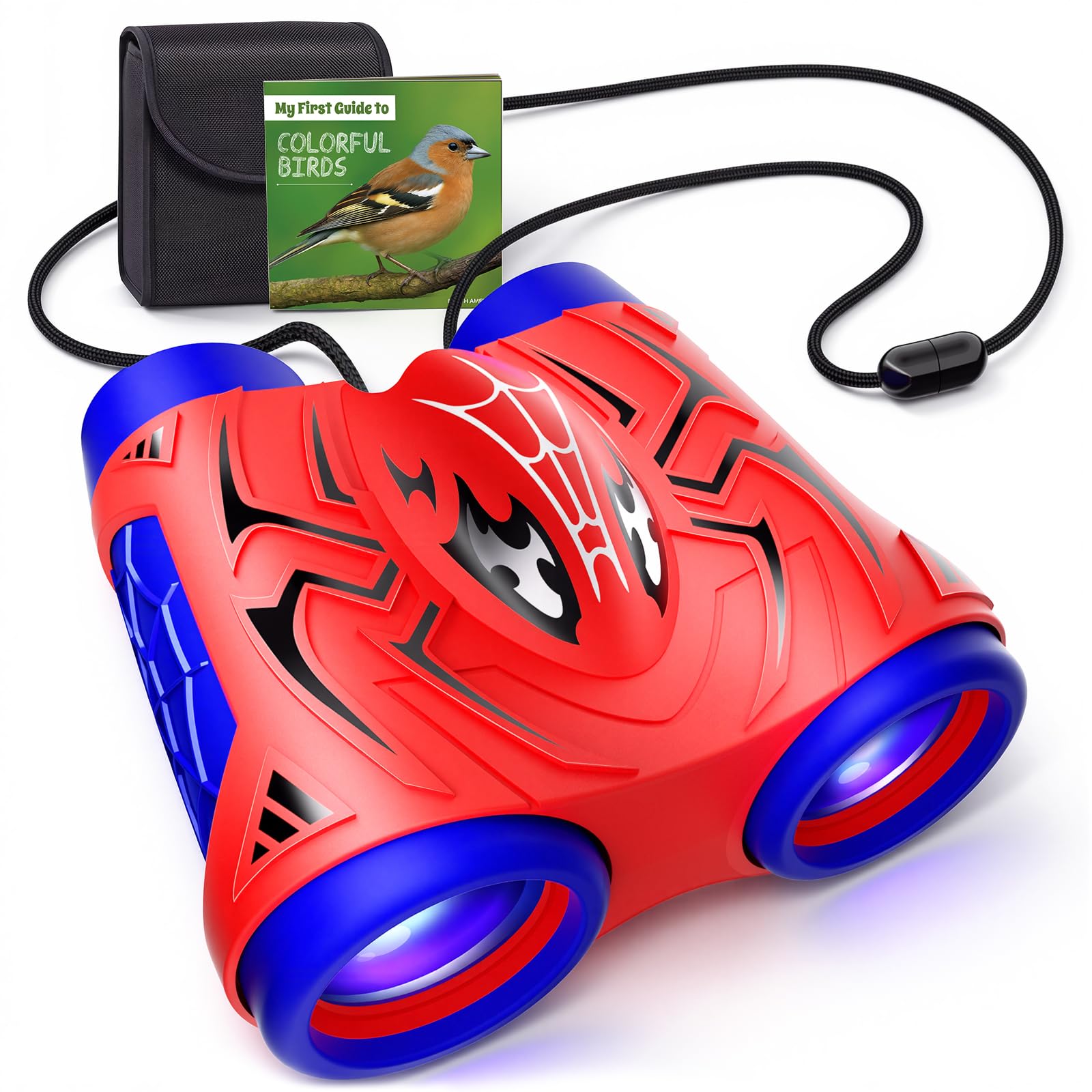 Toys for 3-12 Year Old Boys, Binoculars Kids with Compass & Bird Watching Manual, Outdoor Garden Toys Boy Toy Kids Toy Age 3 4 5 6 7 9, Boy Gifts Toddler Birthday Present Easter Gifts for Kid