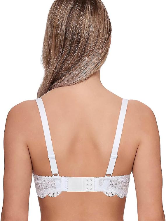 JELIEE 4 PCS Women's Bra Extenders 3 Hooks Stretchy Bra Extension Strap