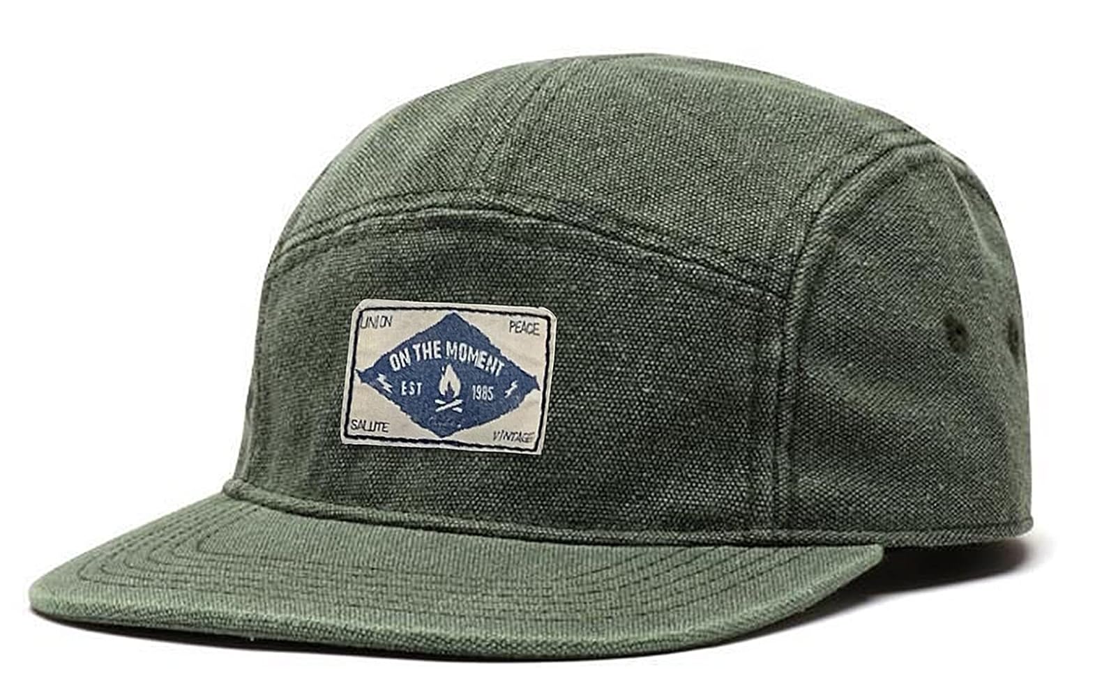 ハット WEB LOGO DENIM 5 PANNEL CAP - [MID BLUE] Noah Recycled denim core logo 5 panel cap | BLUE | SEVENSTORE
