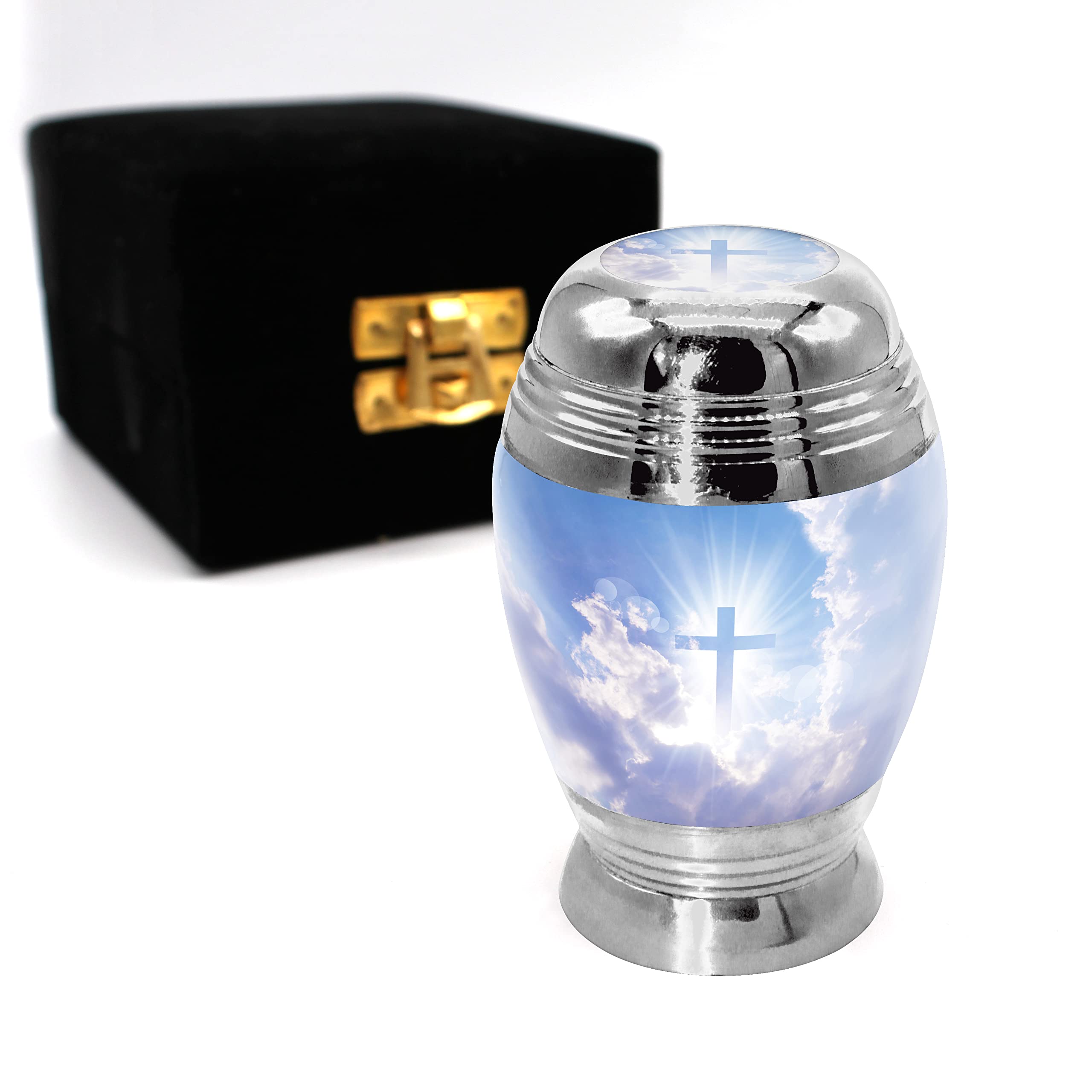 Heavenly Cross Cremation Urns for Human Ashes Adult Male &amp; Female Urns