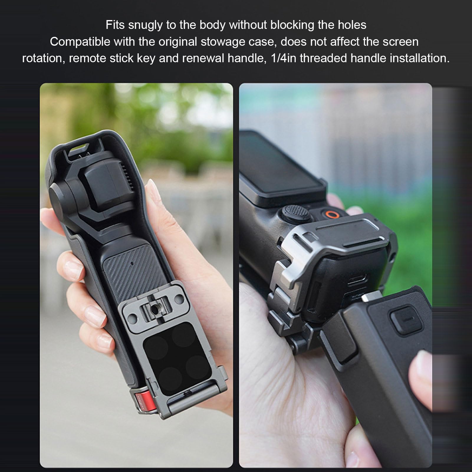 Mingzhe Wielofunkcyjny Aluminiowy Adapter Montażowy do POCKET 3