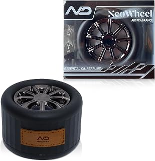 NEODRIFT 'NeoWheel' (Set of 1) | Vanilla Bliss | Premium Dashboard Car Perfume Air Freshener (Long-Lasting Car Fragrance, ... Price In India