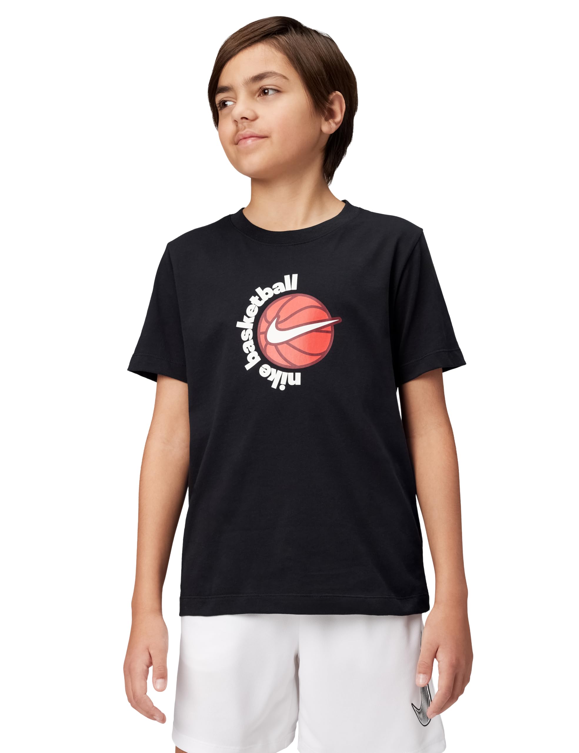 Nike Kid's Sport Graphic T-Shirt, Black, Large