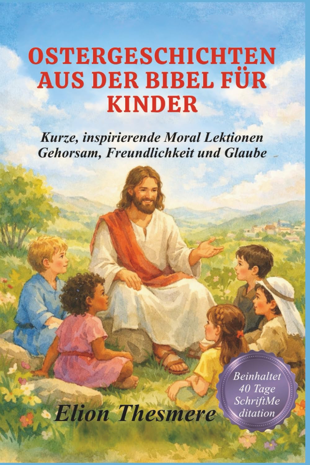 OSTERGESCHICHTEN AUS DER BIBEL FÜR KINDER: Kurze, inspirierende Moral Lektionen Gehorsam, Freundlichkeit und Glaube