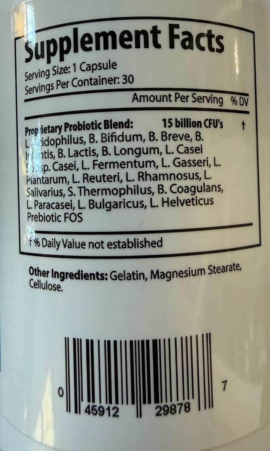 Probiotic - 2 Bottles-60 Capsules - #1 Probiotic Supplement - 100% Natural - Promotes Digestive Health (2)