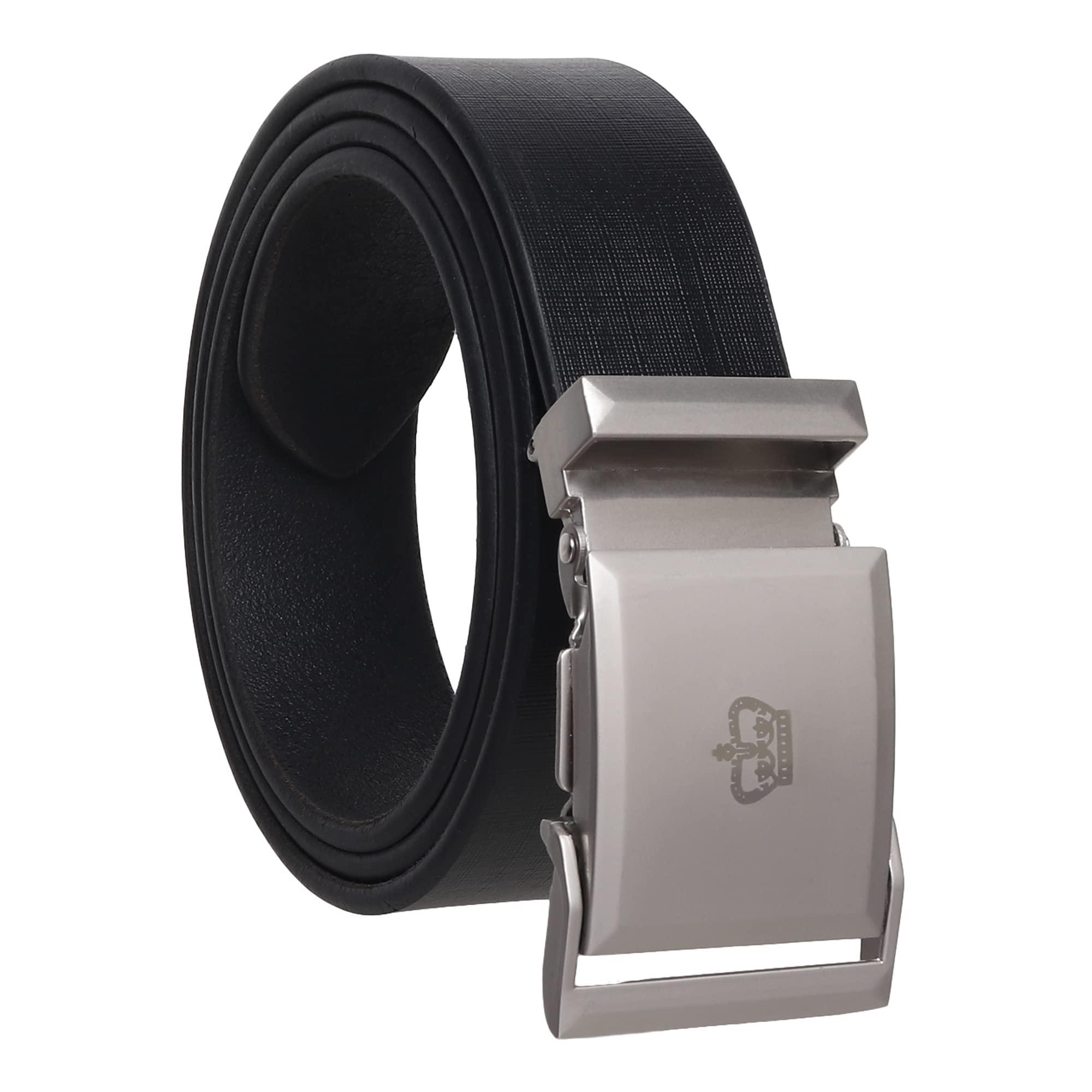 Men's Leather Army Lock Black Belt for Men | Casual Mens | Leather Belt-image-9