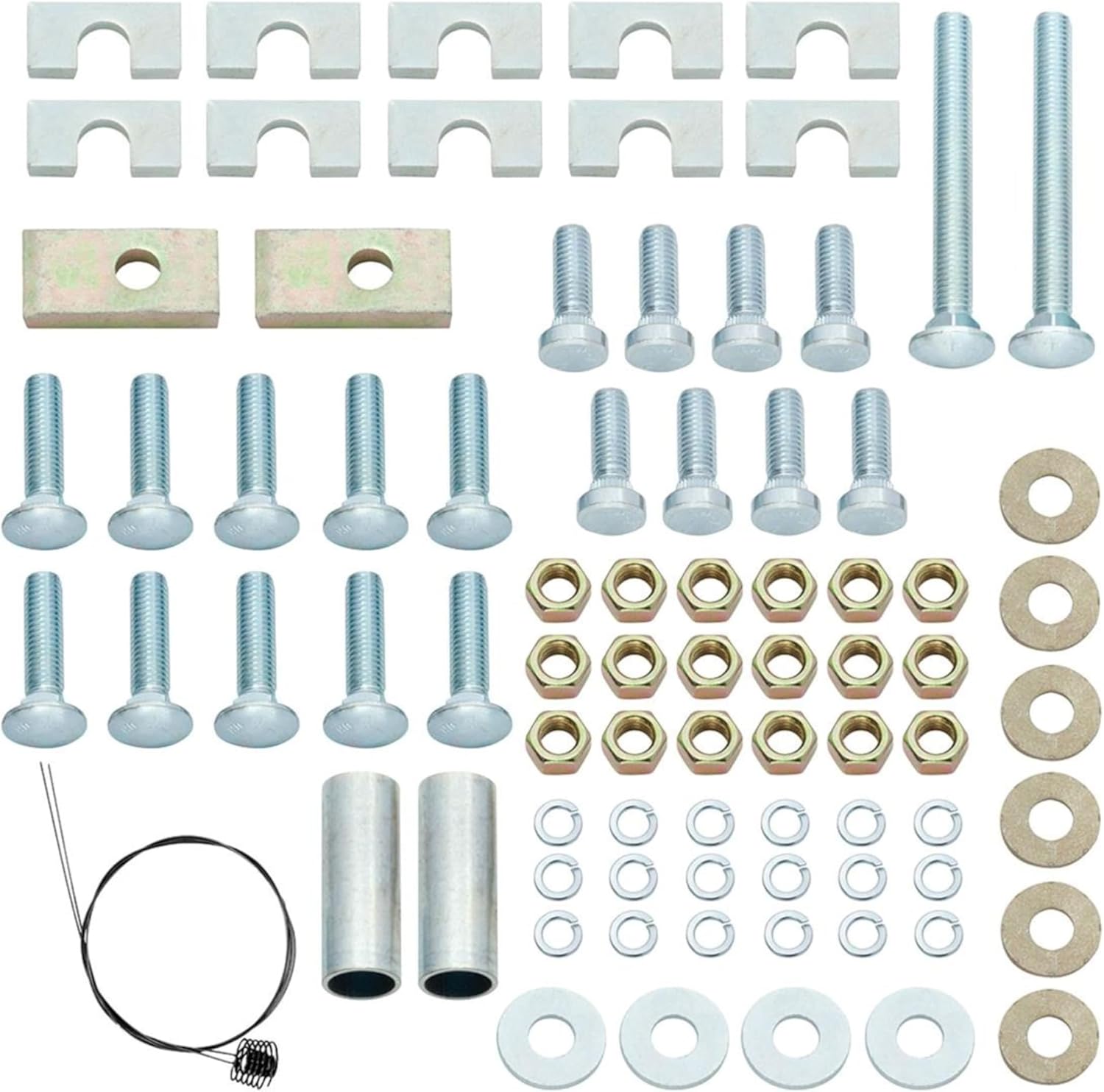 Reese Replacement Part, Fifth Wheel Rail Hardware Kit (Except Mounting Brackets) for Reinstallation of #30035, #58058