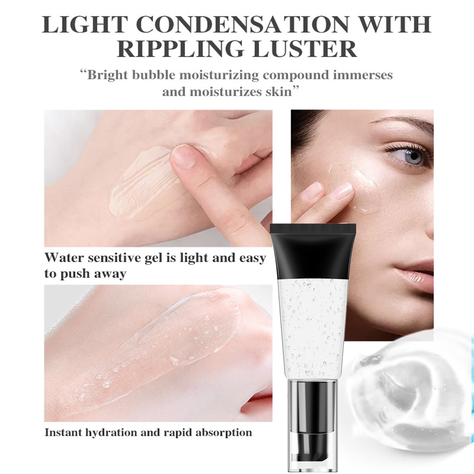 All in One Makeup Set, 15 Colors Concealer Palette with Primer Concealer Stick Puff Oval Brush - Image 4