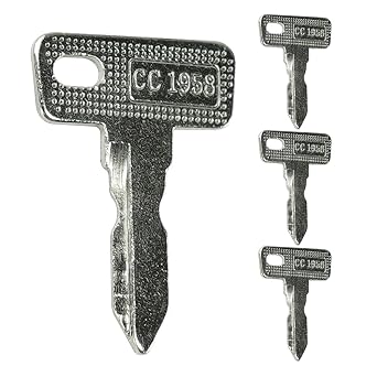 4PCS Golf Cart Club Car Keys for 1982-Up Club Car Precedent DS 1012505 | Replacement for 1982-Up Tempo Gas Electric