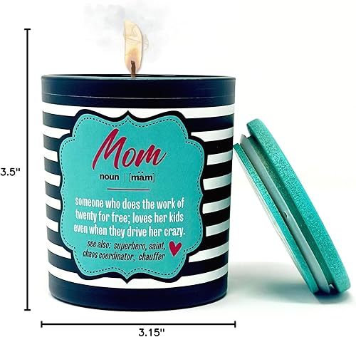 Miniatura 9 de Regalos de velas para mamá, velas perfumadas divertidas para mujeres, regalo de cumpleaños, velas relajantes, ideas de regalo para mamá, madre,