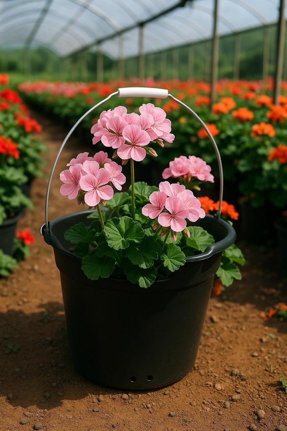 Multi Purpose Plastic Bucket with a Handle, 9-qt. House Cleaning, car Washing, Plant Nursery, Paint Job and so Much More