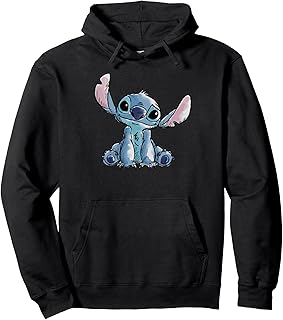 Disney Lilo & Stitch Watercolor Of Stitch Sudadera con Capucha