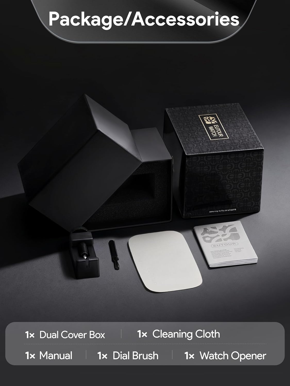 EUTOUR Stainless Steel Magnetic Watch Corona Style Quartz Watch Business Casual Fashion Watch Stainless Steel Strap Watch - Image 7