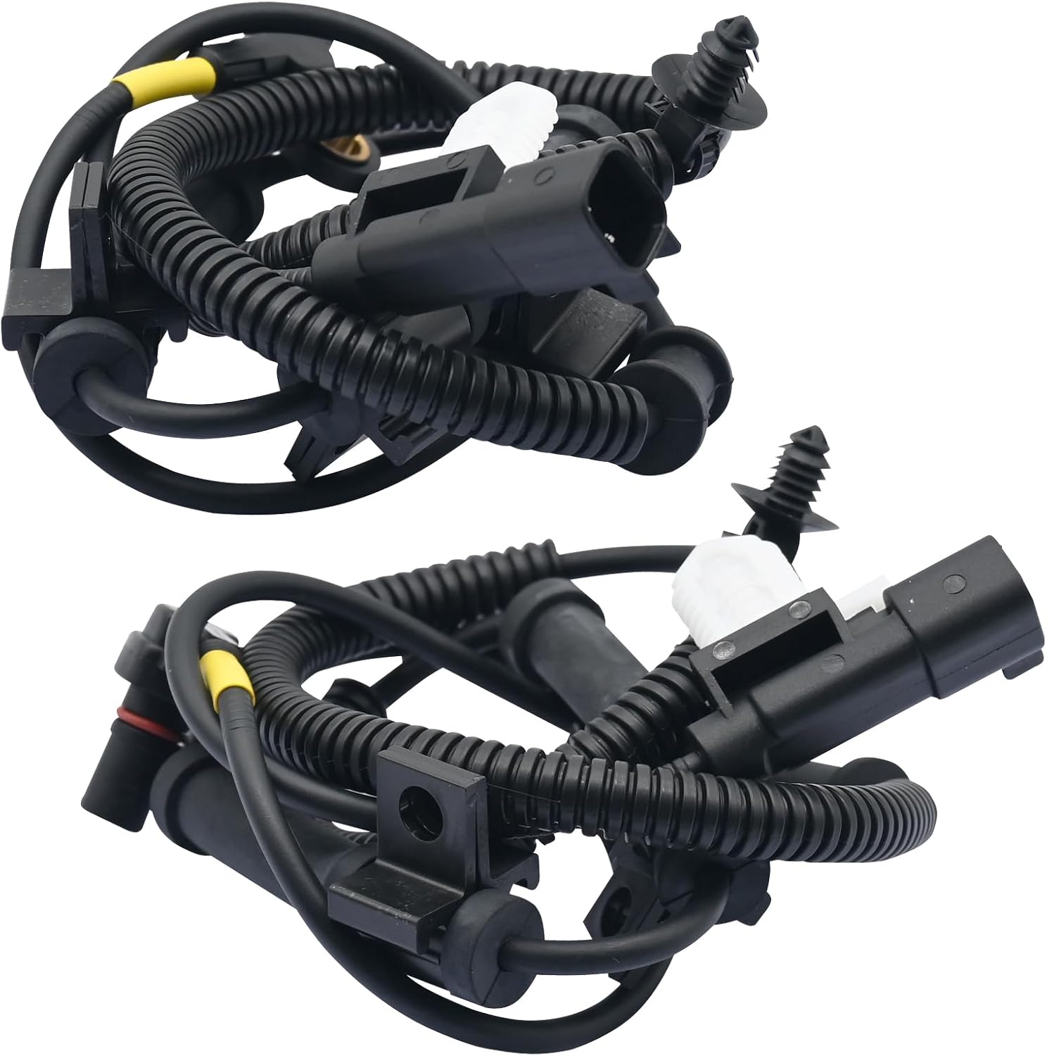 2pcs Front Left and Right ABS Wheel Speed Sensor Compatible with Ford F-250 F-350 F-450 F-550 F250 F350 F450 F550 Super Duty ALS2728 w/Monobeam Suspension 13 14 15 16 2013 2014 2015 2016