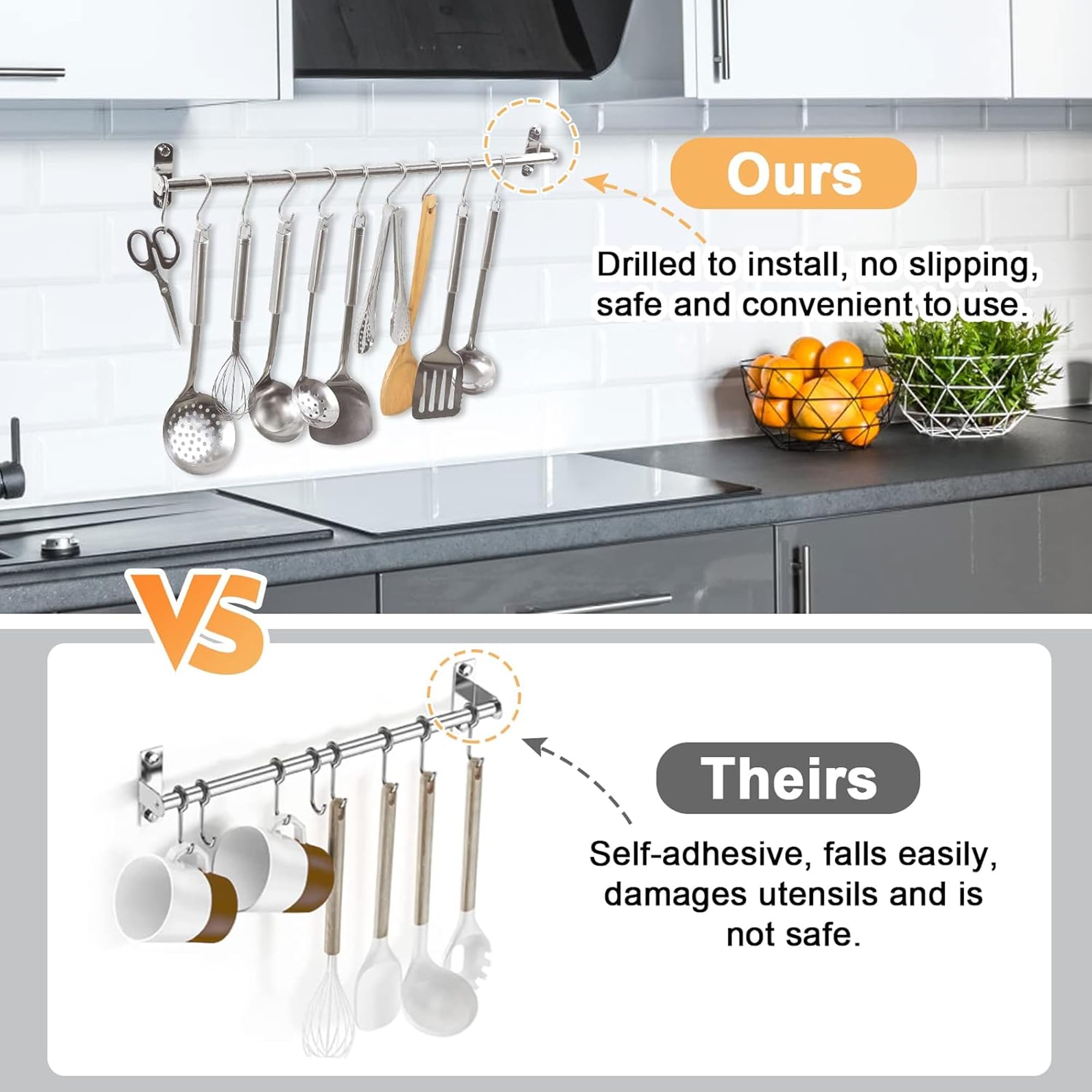 How to Use Wall Hooks for Utensils: Maximize Kitchen Space Easily
