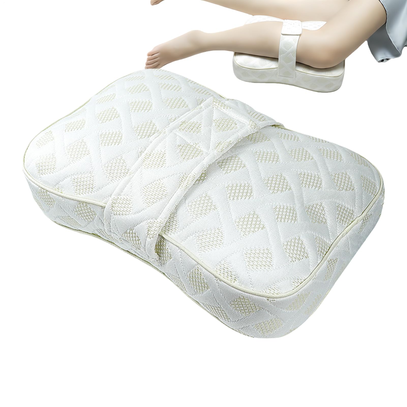 Coussin de genou lavable pour soulager la pression des jambes au salon