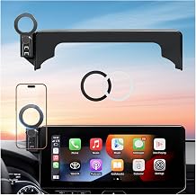 Car Phone Holder for Toyota Venza 2024 2023 2022 2021 Only for 12.3-Inch Screen 360 Rotation Magnetic Cell Phone Mount, Compatible with Magsafe, Does Not Affect Air Vent