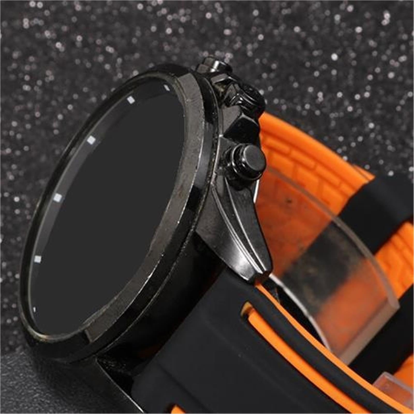 Cinturino for orologio in gomma unisex, cinturino in silicone di ricambio leggero, traspirante e confortevole 20 21 22 23 24 25 26mm