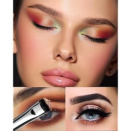 EIGSHOW Eyeshadow Smudge Brush & Eyeliner Brush, High-End Precision Eye Makeup Tools for Blending Cat Eye, Winged Liner (E865&E806)