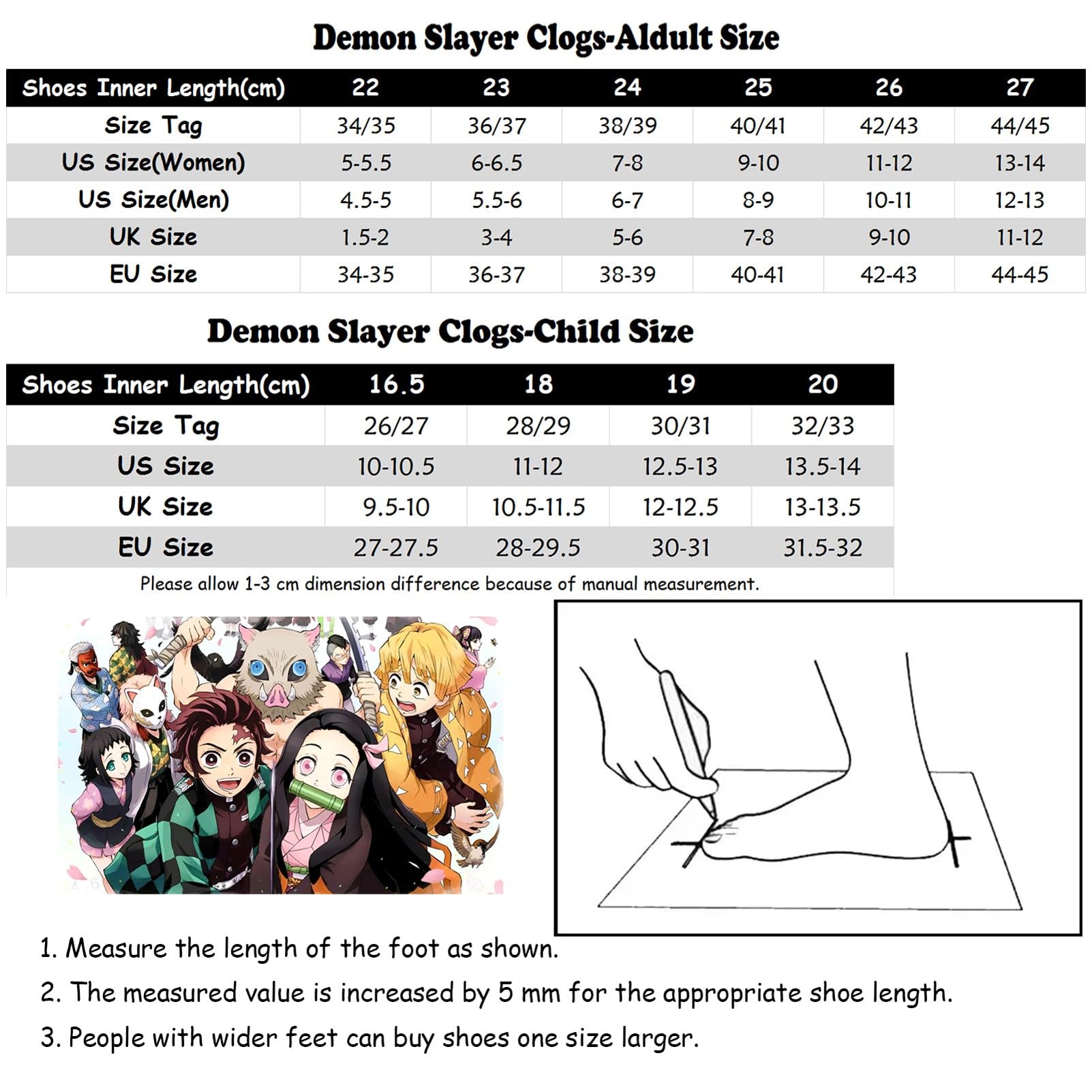 Clogs für Tanjirou Nezuko Zenitsu Cosplay Japanische Geta Schuhe Sandalen Flip Flops + Tabi Socken