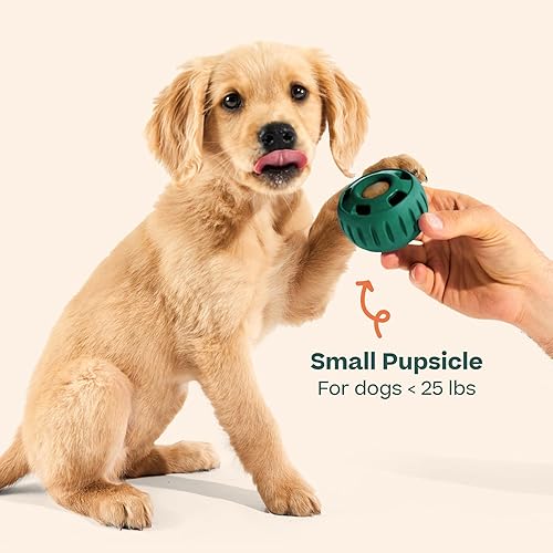 Miniatura 8 de WOOF Pupsicle - Juguete interactivo para perros de larga duración para mantener a tu cachorro ocupado y distraído - Seguro para perros - Diseño de