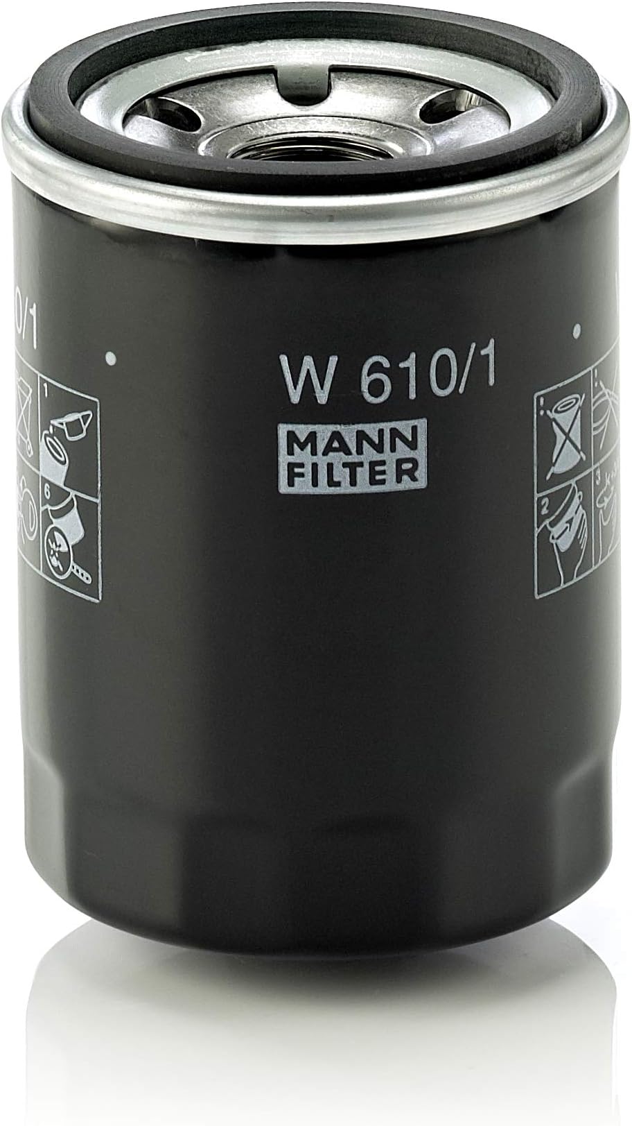 MANN-FILTEROriginal Oil filter W 610/1 – For Passenger Cars and Utility Vehicles