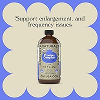 Vista 3 de Complete Natural Products Prostate Complete - Botella de vidrio de 16oz