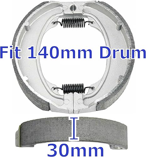 Miniatura 2 de Zapatas de freno delanteras y traseras para Honda TRX250 TE TM Recon 250 ES 97 98 99 00 01 02 03 04 05 06 07 08 09 10 2011 2012 2013 2014 2015 2016