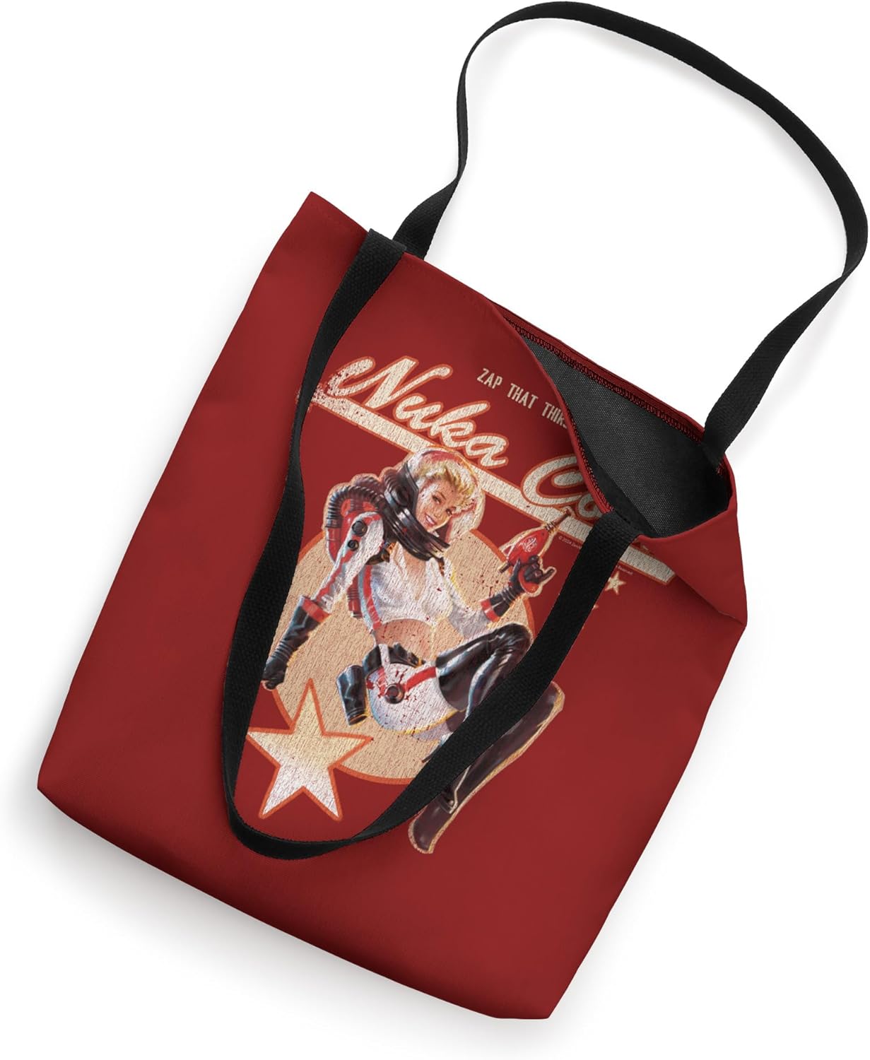 Fallout Video Game Retro Nuka Cola Ad Tote Bag
