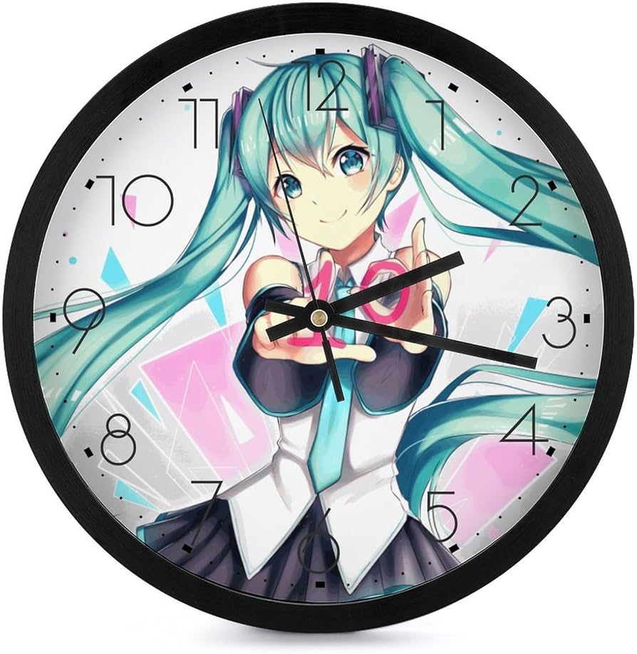 Amazon.co.jp: 初音ミク 時計 壁掛け 静音 かわいい 壁掛け時計 Amazon.co.jp: 初音ミク 時計 壁掛け 静音 かわいい 壁掛け時計