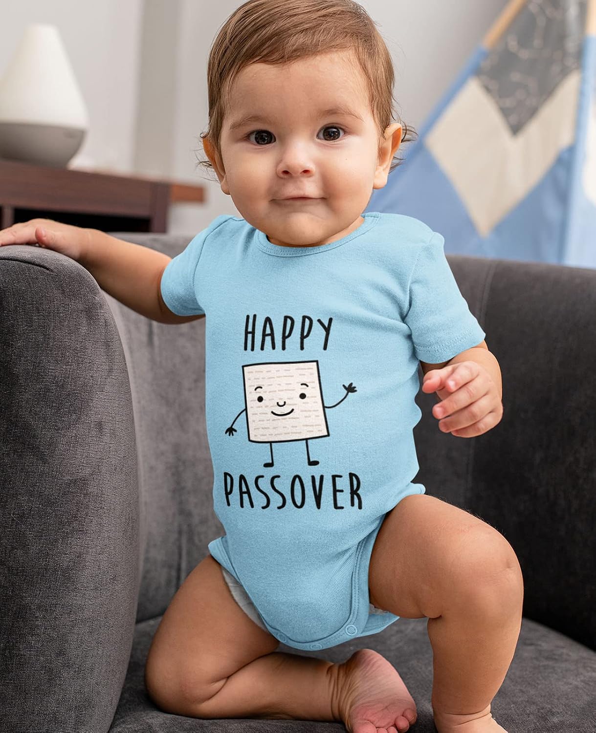 Tstars Passover Baby Bodysuit for Boys & Girls – Cute Jewish Holiday Infant Outfit for Seder Celebration