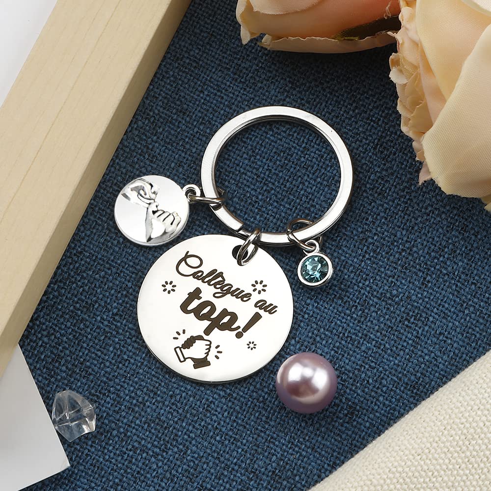 Porte-clés Pour Collègues – Cadeau Départ, Promotion Ou Fête (Femme/Homme) - 8