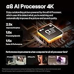 LG 65-Inch QNED90 Mini LED QNED 4K Smart TV - α8 AI Processor 4K, Alexa Built-in, 120Hz Refresh Rate, HDMI 2.1, FreeSync, VRR, Dolby Vision, Dolby Atmos (65QNED90TUA, 2024)
