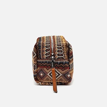 Trousse De Toilette Voyage MISAKO Azier - Motif Imprimé, 10x22x6 Cm - Nécessaire De Voyage Femme Mode