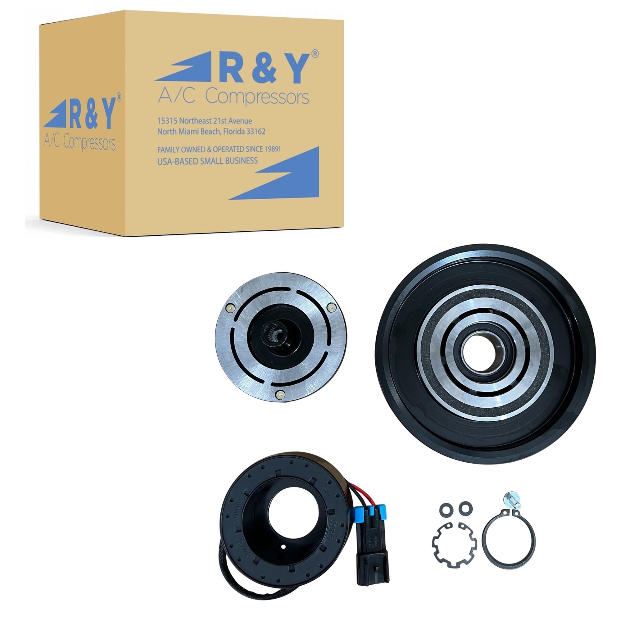 【R22723】Made in Amazon.com: RYC New Automotive Air Conditioning Compressor Clutch